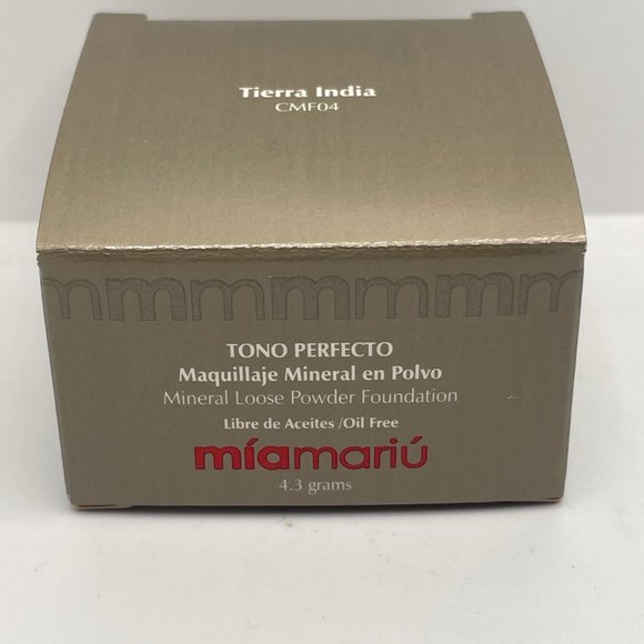 Mia Mariu Mineral Loose Powder Foundation Tierra India - Picture 3 of 5
